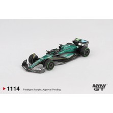 Mini T Mini Gt 1/64 1114 Aston Martin AMR24 #18 Lance Stroll 2024 F1 2024 Canadian Gp