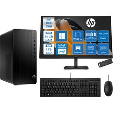 Hp Pro Tower 290 G9 Intel® Core™ I5-13500 24GB 1tb SSD Intel® UHD Graphics 770 WIN11HOME +23.8" 100Hz Mon. Mini Tower Masaüstü Bilgisayar M623Y0ETH08+ZETTAUSBBELLEK