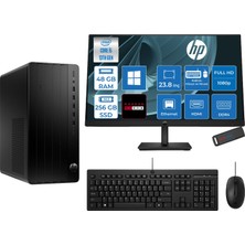 Hp Pro Tower 290 G9 Intel® Core™ I5-13500 48GB 256GB SSD 4GB/RX550 WIN11PRO +23.8" 100Hz Mon. Mini Tower Masaüstü Bilgisayar M623Y0ET27P16+ZETTAUSBBELLEK
