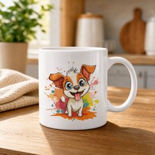 Kadorex Design Sevimli Köpek Kupa Bardak – Köpek Temalı Seramik Kahve Kupası