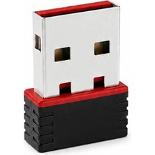 USB Wifi Adaptörü 802.11N Anten 300 Mbps USB Kablosuz Alıcı Dongle Ağ Kartı Masaüstü Güçlendirici