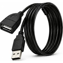 3 Metre USB 2.0 Uzatma Kablosu Yüksek Hızlı Dişi Erkek Ara Kablo