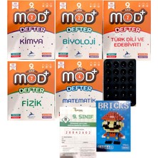 Paraf Yayınları 9.sınıf Mod 5'li Defter Kitap Set-Deneme+Vantuz+Lego Hediye-