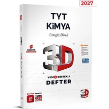 3D Yayınları Tyt Kimya Video Destekli Defter