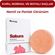 Baboon Sakura Katı Şampuan | Kuru Ve Boyalı Saçlar
