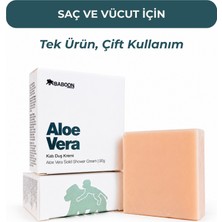 Baboon Natural Baboon Aloe Vera Katı Duş Kremi 90gr Nemlendirici Etki ile Doğal Koku Sunar