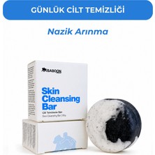 Baboon Natural Cilt Temizleme Barı - Arındırıcı Etkili Kömür & Salisilik Asit 50 gr Karma Ciltler İçin