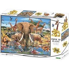 Prime 3D - Afrika 500 Parça Yetişkin Puzzle