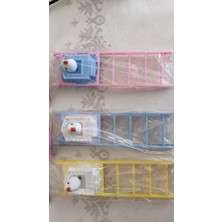Ds Pets Aynalı Kuş Figürlü Plastik Kuş Merdiveni