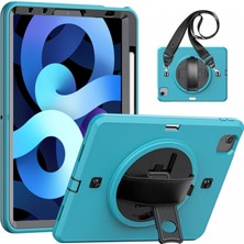Ny Joy iPad Pro 11 (2020) Kılıf Strap-C Otterbox Tablet Kapak - Mavi