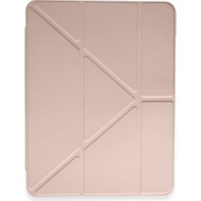 Ny Joy Pad 6 Kılıf Kalemlikli Mars Tablet Kılıfı - Rose Gold
