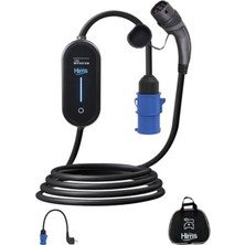 Hims Hctk-7 7kw Ev Tipi Taşınabilir Elektrikli Araç Şarj Cihazı