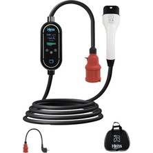 Hims Hctk-11-Ps-S 11KW Akıllı Taşınabilir Araç Şarj Cihazı