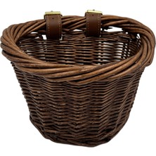 Trendbisiklet BİSİKLET ÖRME HASIR SEPET, PRATİK KAYIŞ BAĞLANTILI (12"-16" JANT)
