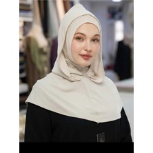 Samara Scarf Kapüşonlu Hijab Sandy