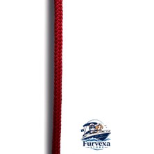 Komandor Marine 8 mm Kırmızı Çok Amaçlı Örgülü Polyester Halat (Metre Ile Satış - 1 Adet = 1 Metre)