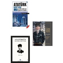 Türk Tarih Kurumu Atatürk Kitap Seti 3 Kitap (Atatürk Kayıp Kıta Mu-21 Kasım 1938'IN Sessiz Tanıkları-Atatürk'ün Hatıra Defteri)-Ttk-