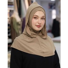 Samara Scarf Kapüşonlu Hijab Sandy