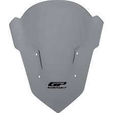 Gp Kompozit Honda CBR650F 2014-2018 Uyumlu Ön Cam Gri 34 cm