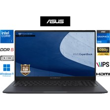 Asus expertbook B1503CVA Intel Core 7-150U 16GB Ram 1tb SSD 15.6" Fhd W11 Pro Taşınabilir Bilgsayar Prestij
