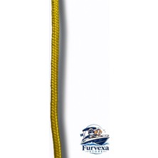Komandor Marine 12 mm Sarı Çok Amaçlı Örgülü Polyester Halat (Metre Ile Satış - 1 Adet = 1 Metre)