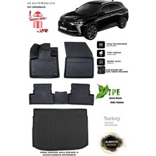 Alberto Rossi Ds Ds7 Crossback 2019 Araca Özel 3D Paspas ve 3D Bagaj Havuzu