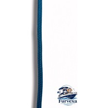 Komandor Marine 10 mm Mavi Çok Amaçlı Örgülü Polyester Halat (Metre Ile Satış - 1 Adet = 1 Metre)