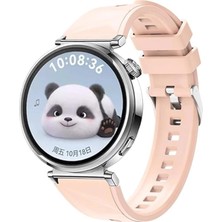 Forzacase Huawei Watch Gt 7 41MM ile Uyumlu Tokalı Silikon Kordon Kayış - FC1215