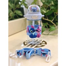 Hanemlife 600 ml Figürlü Matara Tritan Koku Yapmaz Suluk Askılı