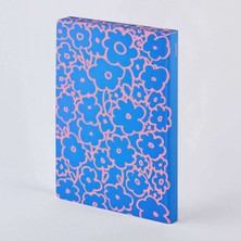 Nuuna Esnek Kapak Noktalı Not Defteri 120 gr 165X220 mm Flower Power 55768