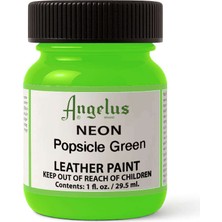 Angelus Akrilik Deri Boyası 29.5 ml Neon Popsicle Green 725-126