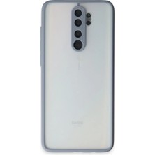 Kmrsfres Newface Xiaomi Redmi Note 8 Pro Kılıf Montreal Silikon Kapak - Gri