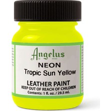 Angelus Akrilik Deri Boyası 29.5 ml Neon Tropic Sun Yellow 725-127