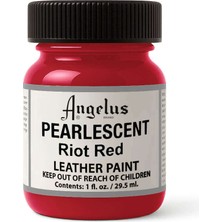 Angelus Akrilik Deri Boyası 29.5 ml Pearlescent Riot Red 733-451