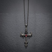 Dükkan Design Tribal Gotik Haç Kolye