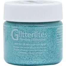 Angelus Glitterlites Simli Deri Cila Boyası 29.5 ml Ice Ice Blue 730-237