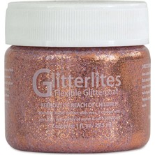 Angelus Glitterlites Simli Deri Cila Boyası 29.5 ml Penny Copper 730-221