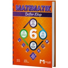 Mozaik Yayınları Mozaik 6. Sınıf Matematik Defter Kitap