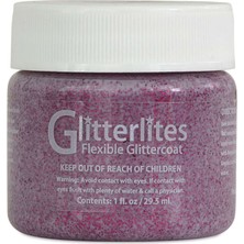 Angelus Glitterlites Simli Deri Cila Boyası 29.5 ml Razzberry 730-233