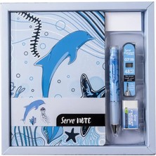 Serve Note Defter - Yazı Seti Gök Mavi Sv-Ntsetdgmkt