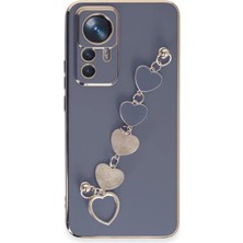 Kmrsfres Newface Xiaomi Mi 12T Pro Kılıf Esila Silikon - Gri