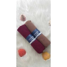 Samara Scarf 2 Adet Luxury Penye Şal - Kadın Tesettür Jersey Hijab Lycra Shawl
