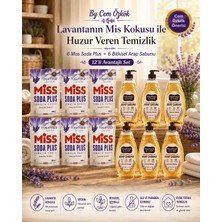 Miss Soda Plus Çamaşır Sodası & Bitkisel Arap Sabunu 12' Li Avantajlı Set