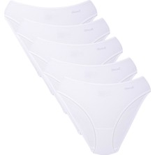 Kom Kadın 5li Ekonomik Paket Pamuk Modal Slip Külot