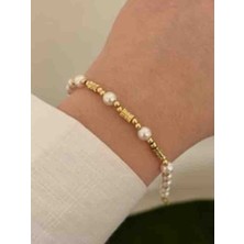 Janjans Perlitha Vip Seri Gold Bileklik