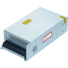 Mervesan 12V 40A 500W Metal Kasalı Iç Mekan Ac/dc Smps Adaptör MT-500-12