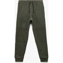 Koton Beli Lastikli Cep Detaylı Şardonlu Jogger Eşofman Altı