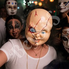 BeySüS Halloween Chucky Maske
