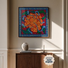 Persona Istanbul Yayoi Kusama "tsumari In Bloom" - Modern Sanat Posteri (Çerçevesiz)