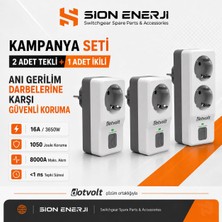 Dotvolt Akım Korumalı Priz
